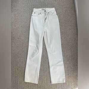 Abercrombie & Fitch High Rise Straight Jeans